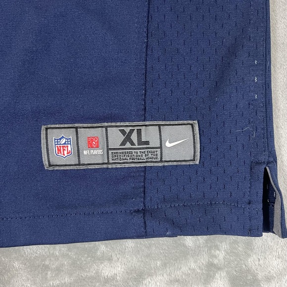 Seattle‎ Seahawks Jersey Youth XL Blue NFL Football Russell Wilson On Field Nike - Picture 3 of 16